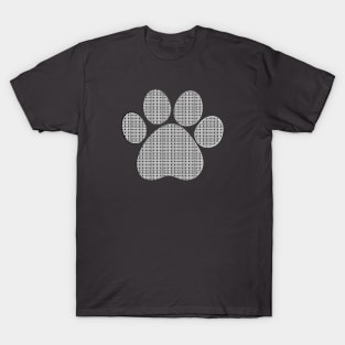 Black and White Paw T-Shirt